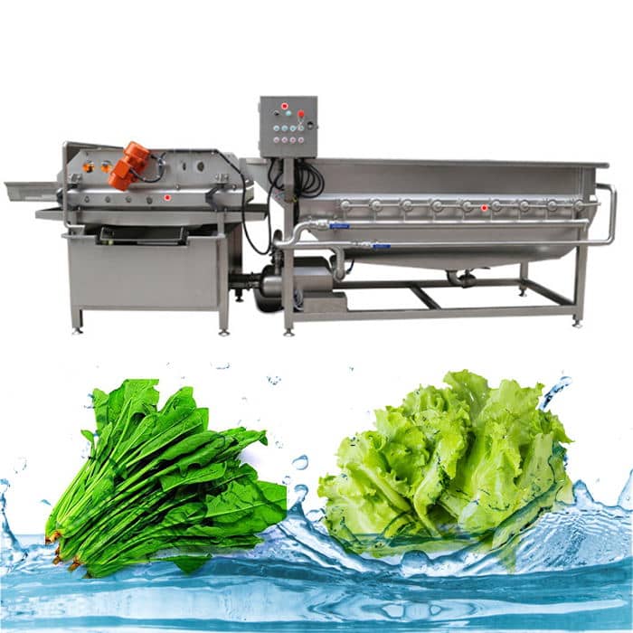 Eddy current leafy vegetable washing cleaning machine - Taizy Machinery